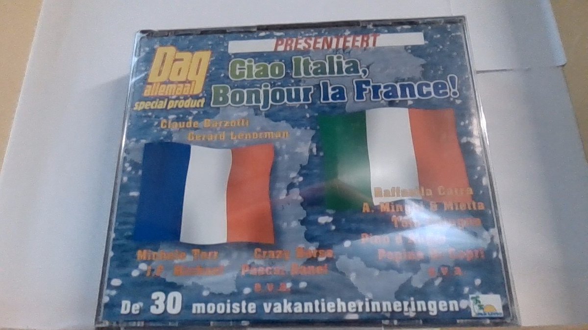 CIAO ITALIA BONJOUR LA FRANCE