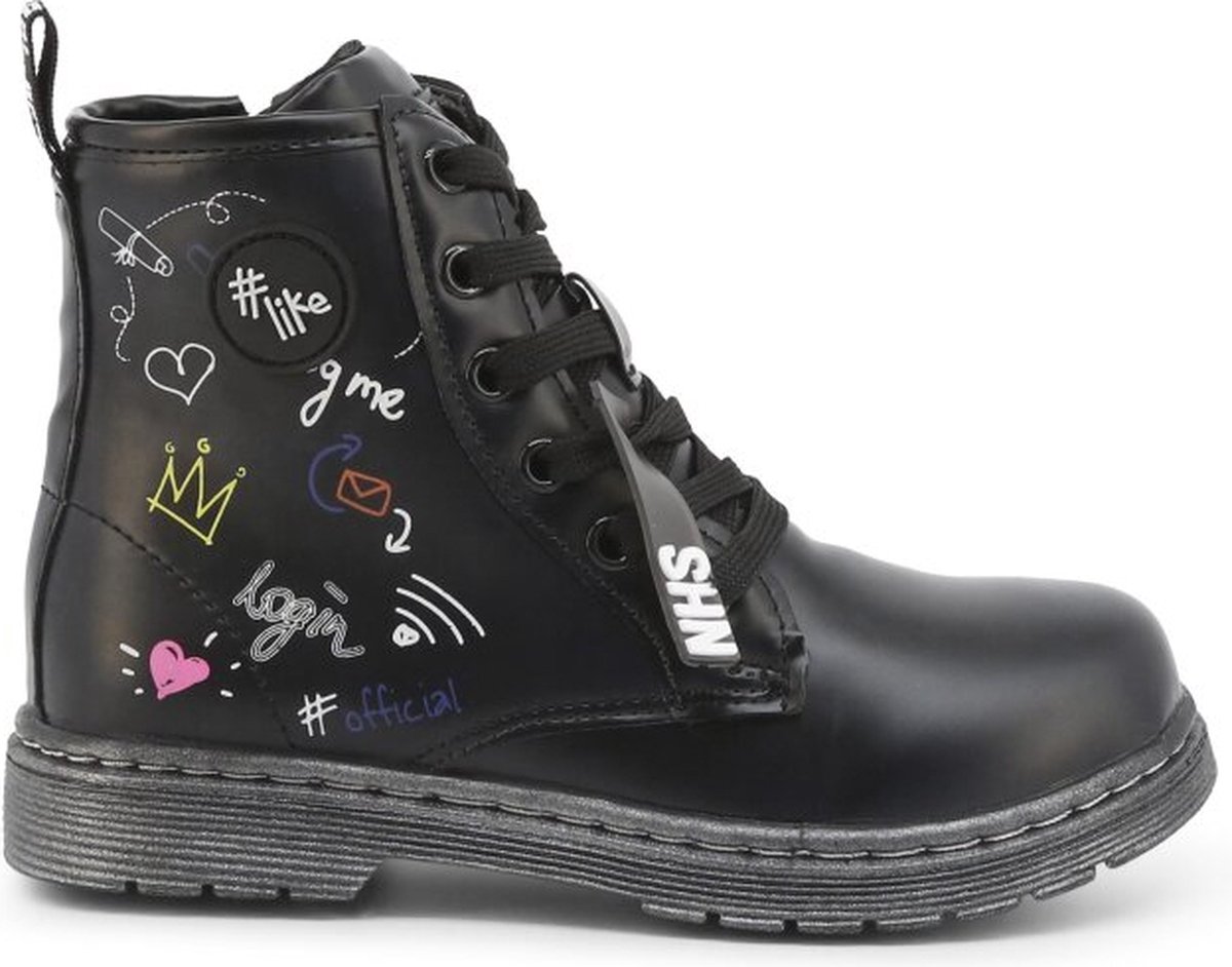 Shone Enkel laarzen 3382-052-BLACK-MULTI Meisje