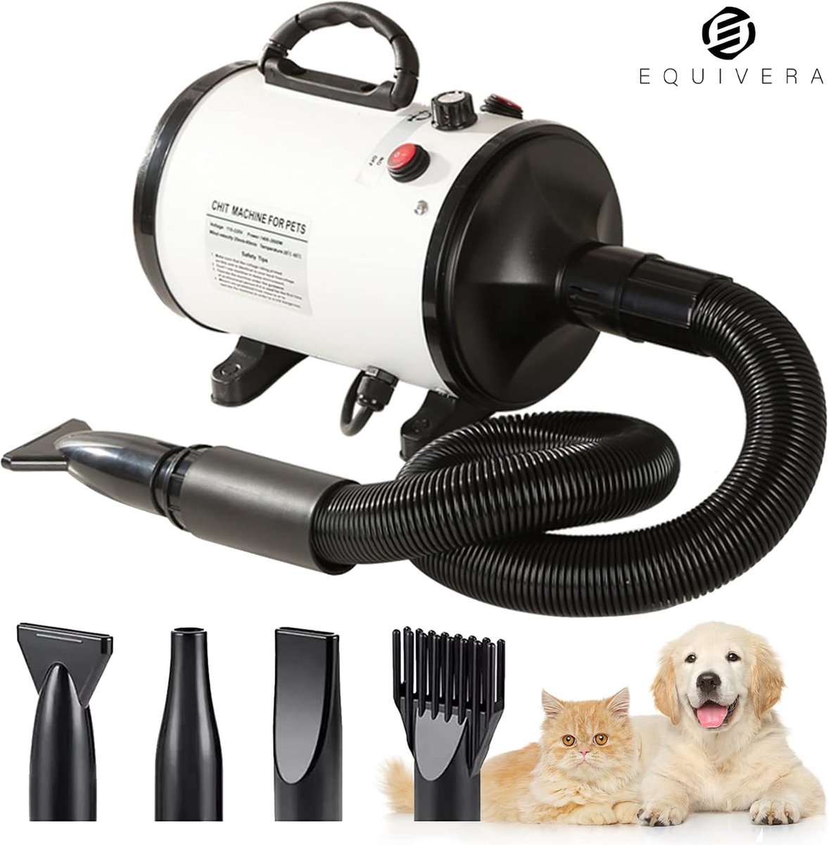 Equivera Hondenfohn - Honden Fohn - Waterblazer - Hondenfohn Waterblazers - Waterblazers - Fohn voor Honden