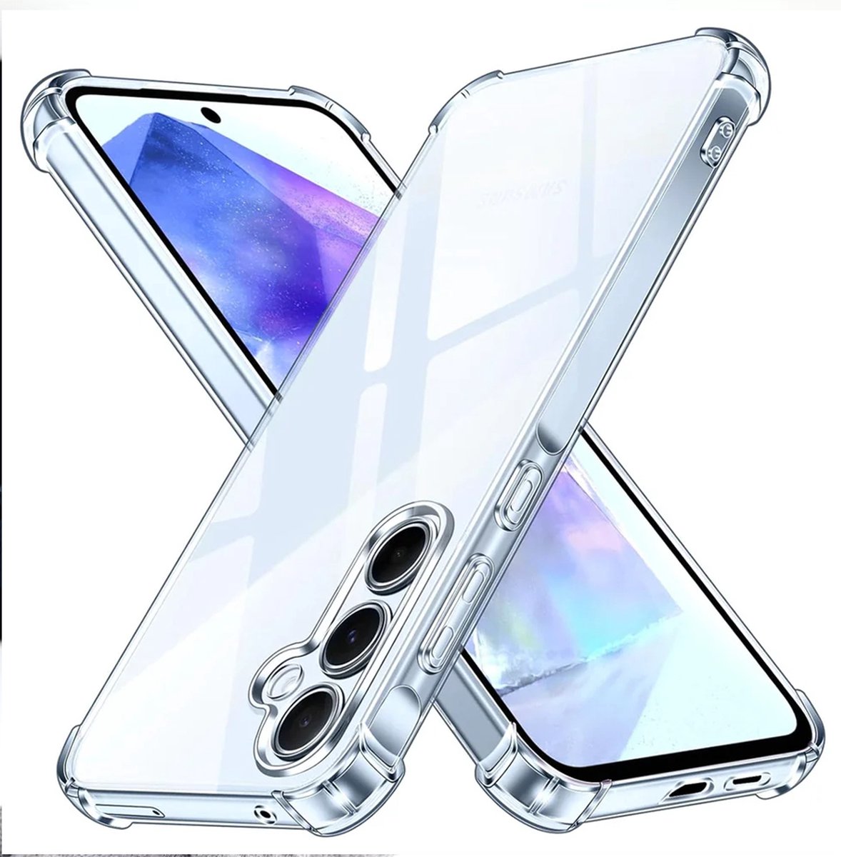 Huawei P40 Pro shockproof / Anti-Shock Doorzichtige Bumper hoes