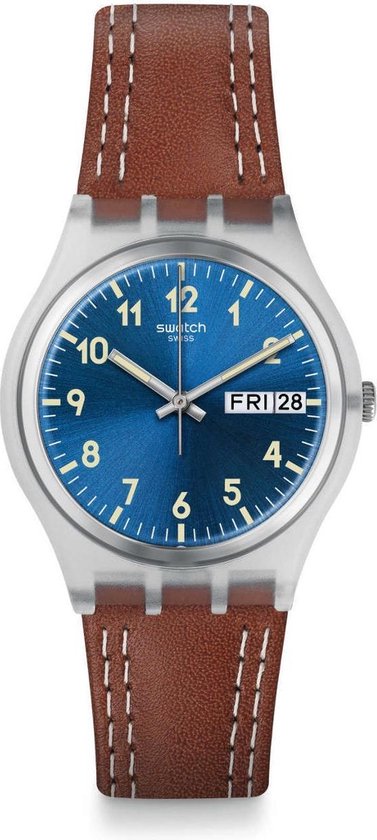 Swatch Originals Gent Windy Dune horloge - Bruin | bol.com