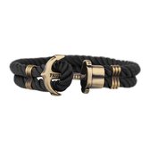 Paul Hewitt Bracelet PH-PH-N-B-L - Armband - Nylon - Zwart - Ø 19cm