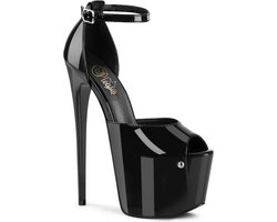 Pleaser - JUBILANT15 Sandaal met enkelband, Paaldans schoenen - US 11 - 41 Shoes - Zwart