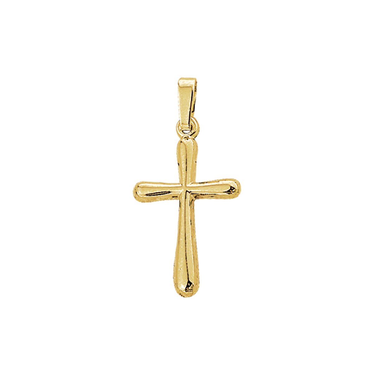 Trendjuwelier huiscollectie 4005234 Gouden bedel kruis