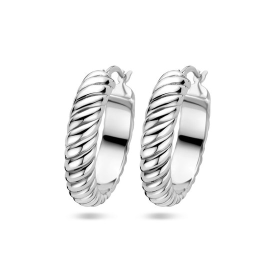 Boucles d'oreilles torsadées