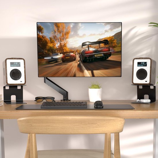 Speaker Spike Schokdemper, Set Van 4 Aluminium Luidspreker
