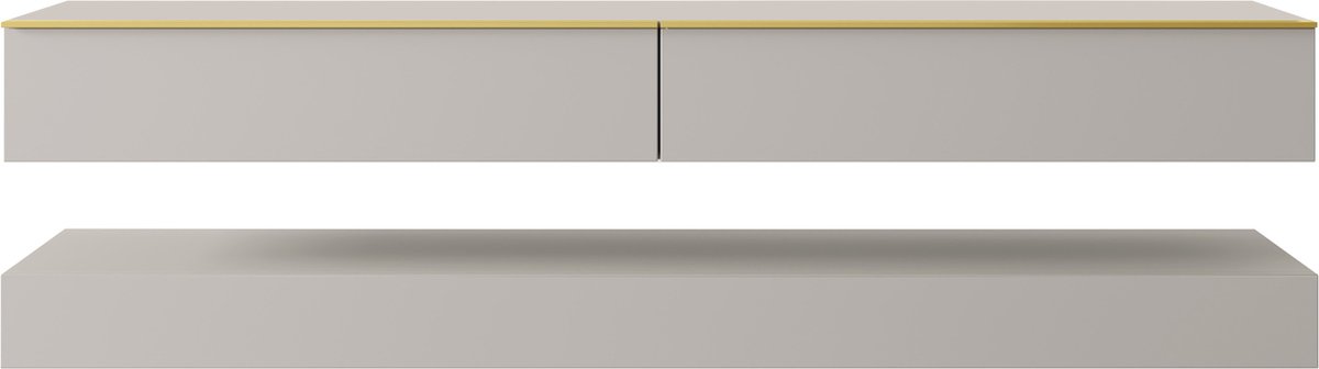 Selsey - Hylia - TV-meubel - 140 cm - Grijs beige