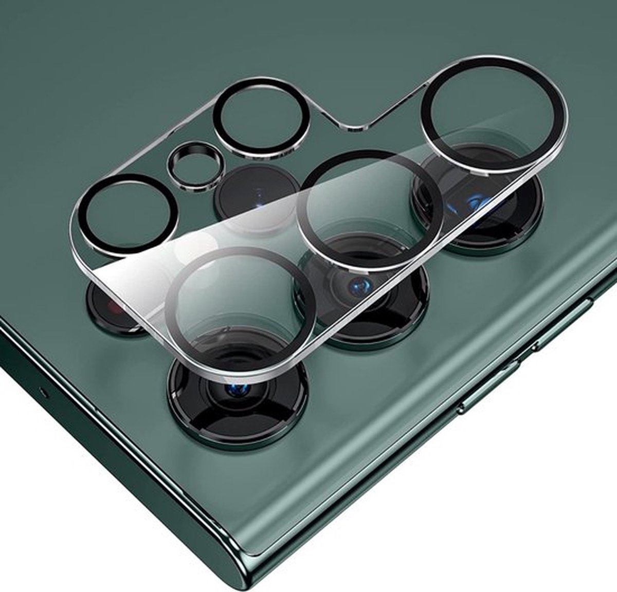 Camera lens protector - Beschermglas - Screenprotector - Geschikt Samsung Galaxy S24 Ultra - Transparant