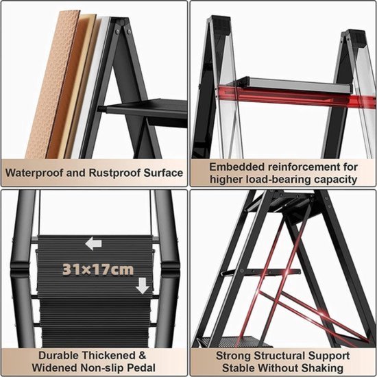 Trapladder 3 treden - Ladders kopen