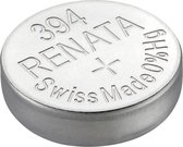 Bol.com Renata 394 / SR936SW zilveroxide knoopcel horlogebatterij 2 (twee) stuks - Swiss Made aanbieding