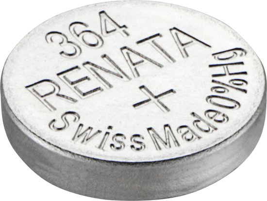 Renata 364 1,55V Uhren-Batterie Knopfzelle (SR621SW