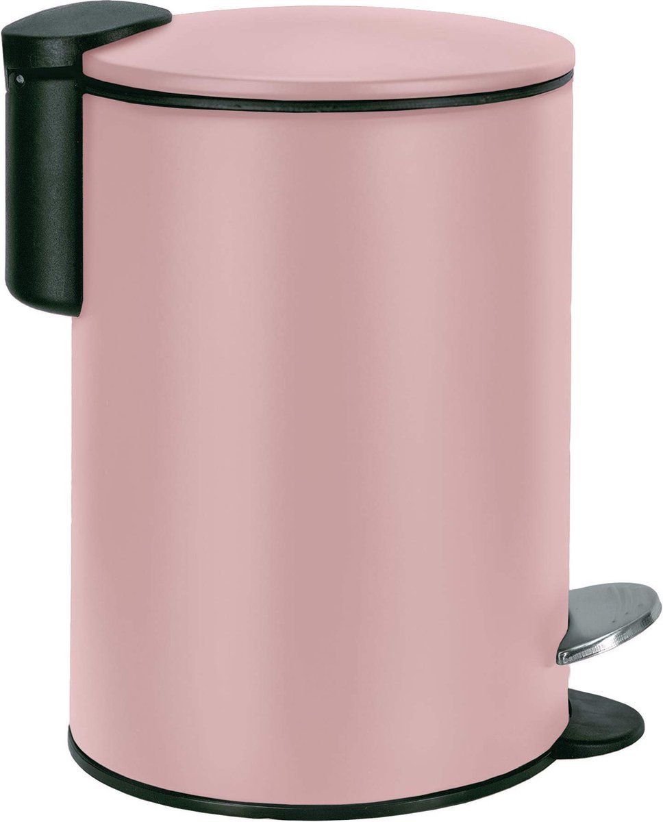 Goedkoopste Goodivery ® Kleine decoratieve afvalemmer in elegante roestvrijstalen afwerking voor badkamer of keuken
