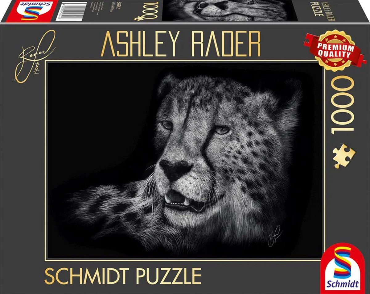 Schmidt legpuzzel cheetah, 1000 stukjes