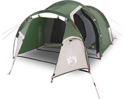 vidaXL - Tunneltent - 2-persoons - waterdicht - groen