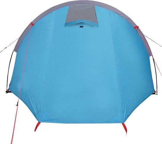 vidaXL - Tunneltent - 4-persoons - waterdicht - blauw