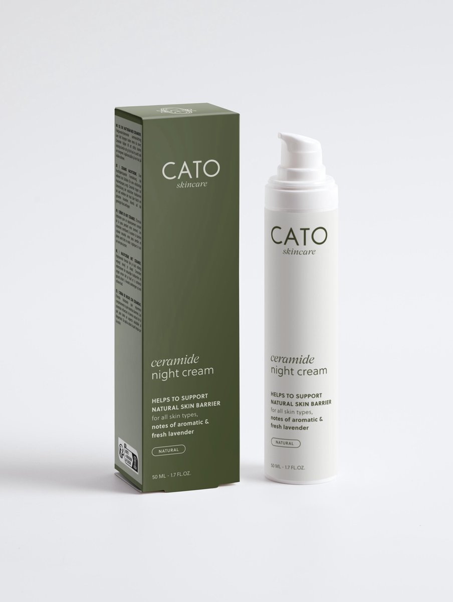 Goedkoopste Cato Skincare - ceramide night cream - 50ml
