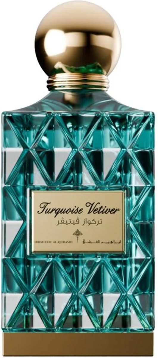 Goedkoopste Turquoise Vetiver van Ibraheem Al Qurashi, Eau de Parfum voor Unisex 75ML