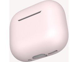 Hoesje in het Roze geschikt voor Apple AirPods 4 - TCH - Beschermhoes - Siliconen - Case - Soft case