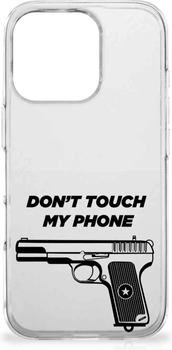 iPhone 16 Pro Silicone-hoesje Pistol DTMP