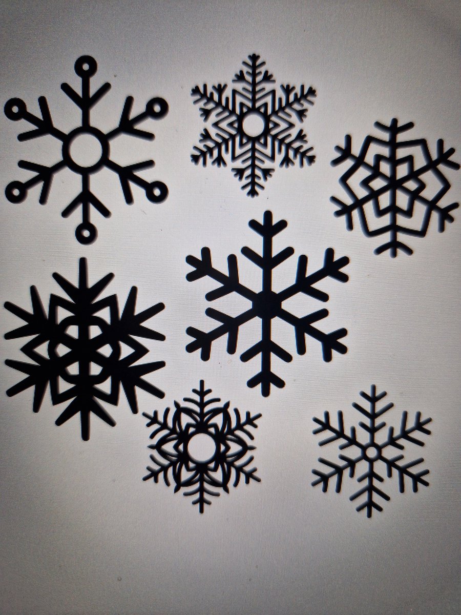 Raamsticker sneeuwvlokken herbruikbaar 50x50cm