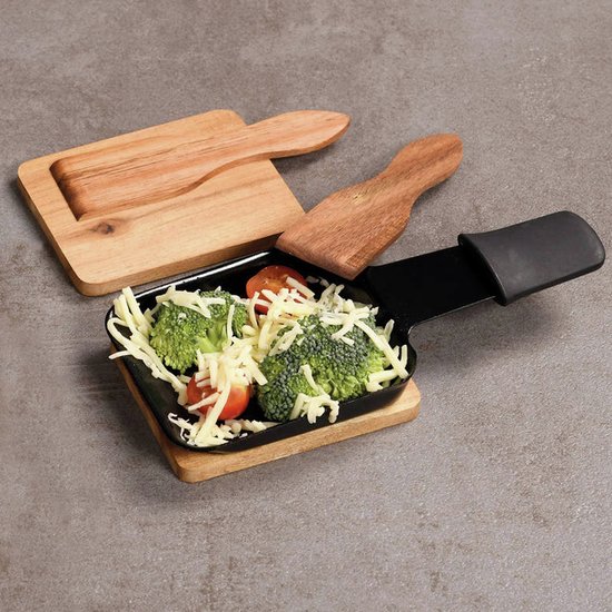 Scanpart houten spatels 15 cm - Gourmet - Raclette - Grillplaat - Steengrill - Bakplaat - Teppanyaki - Kleine spatels - Mini spatels - 6 stuks — afbeelding 3