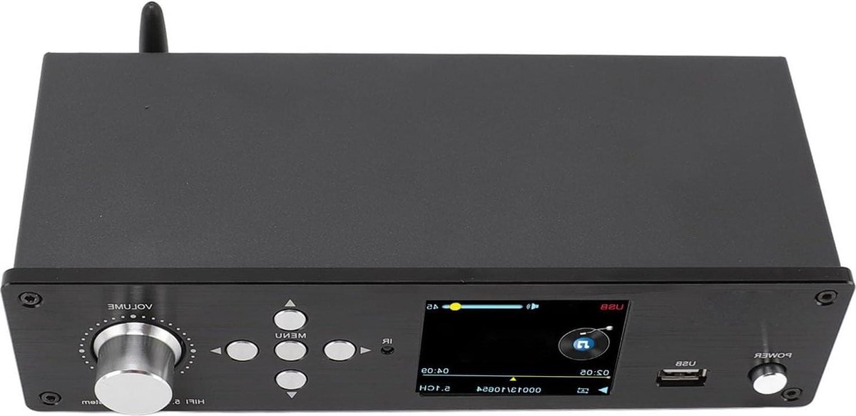 Surround Sound-decoder DTS AC3 Digitaal Analoog HD Multimedia-interface 2.0b 3840x2160-2.1 Surround Sound voor Thuisbioscoop-EU-stekker .