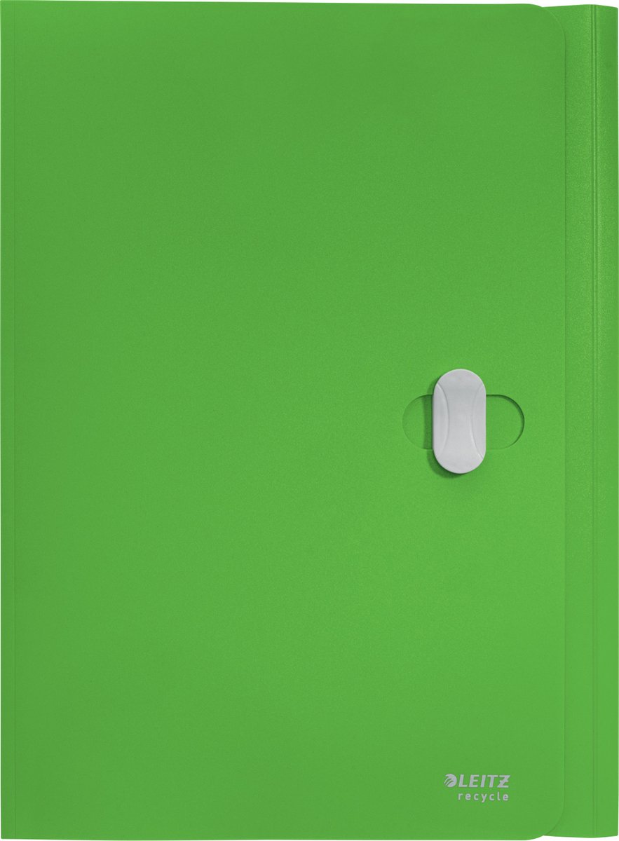 Leitz Recycle 3-Klepsmap A4 - 80% Gerecycled Post-consumer Plastic - Groen