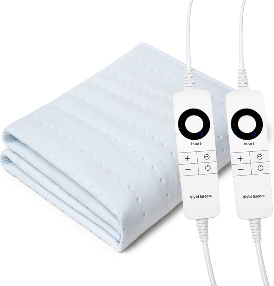 Vivid Green Elektrische Onderdeken 2 Persoons