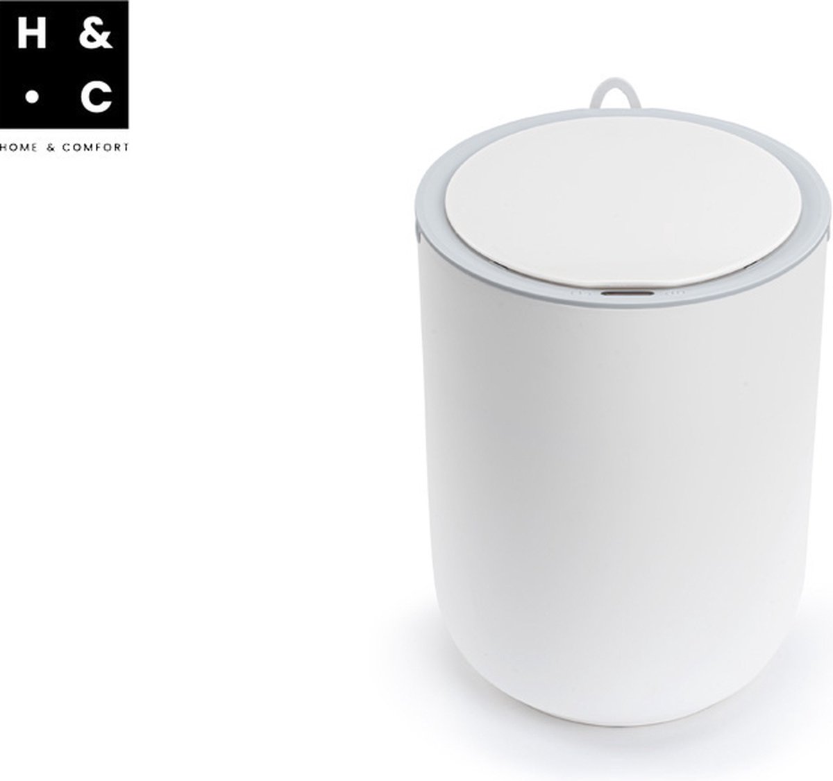 Goedkoopste H&C Sensor Prullenbak - 8L - Wit - Automatische Vuilnisbak - Waterdicht - Compact Design