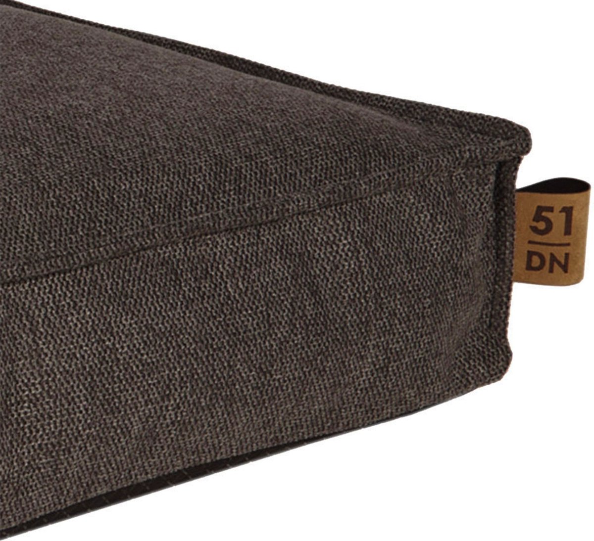 51 Degrees North Hondenkussen 51 Como Boxpillow 115x80x22cm Grijs