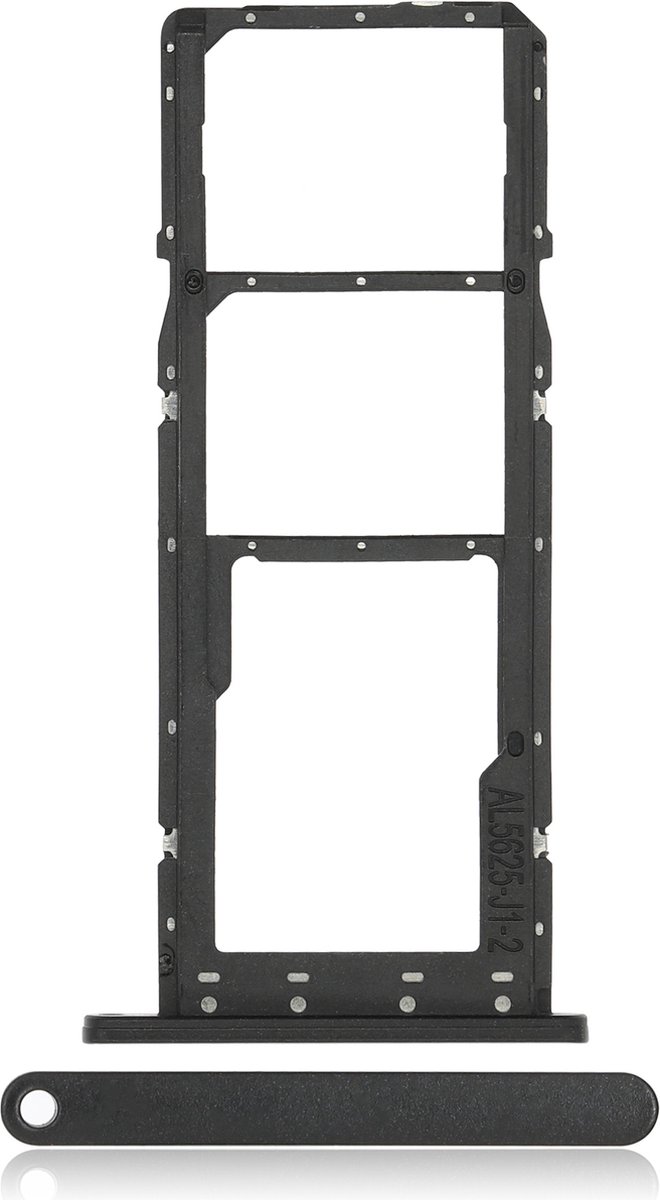 For Samsung Galaxy A03s (A037G) Dual Sim Card Tray (Black)