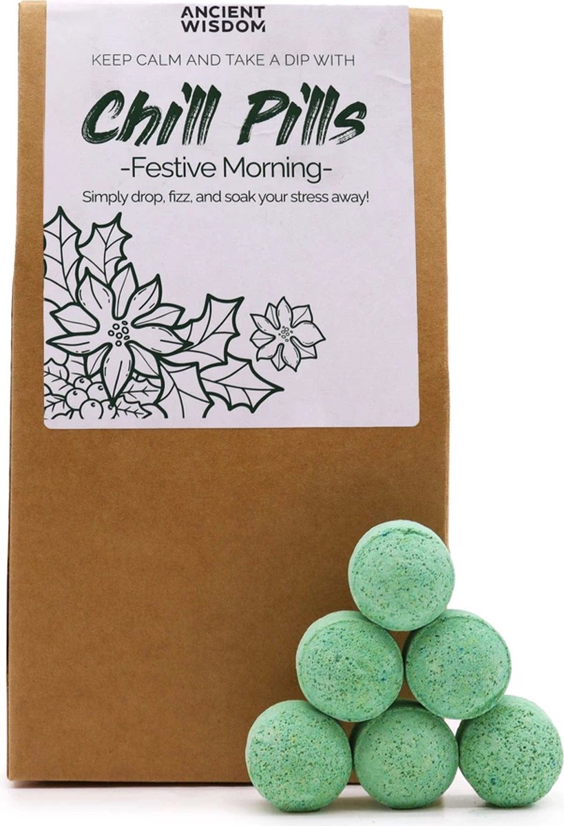 Goedkoopste Chill Pills Geschenkverpakking 350g - Feestelijke morgen