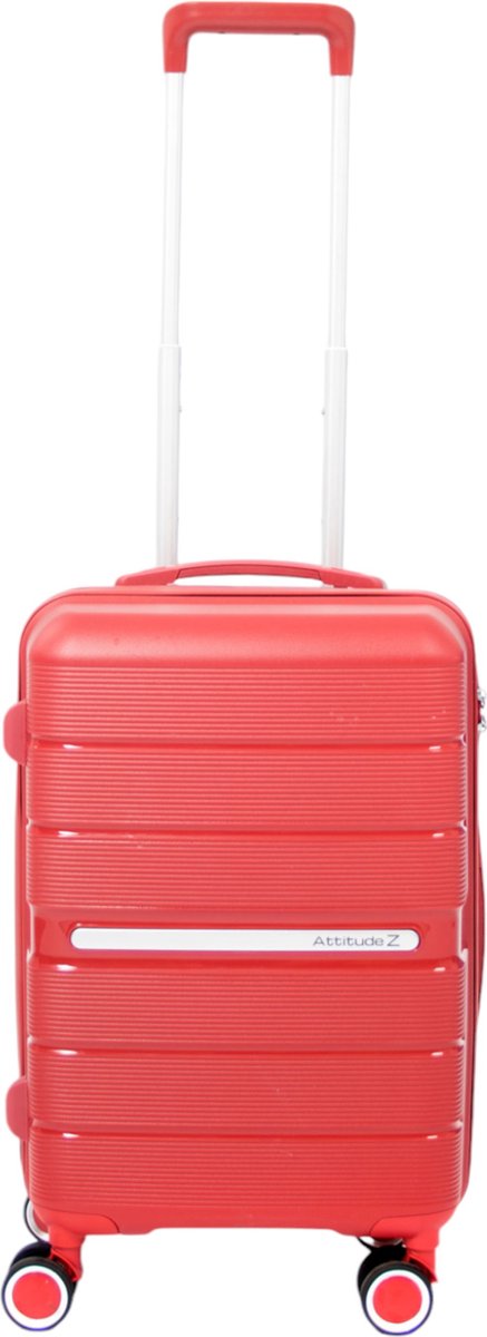 AttitudeZ Elegance Handbagage Koffer Rood