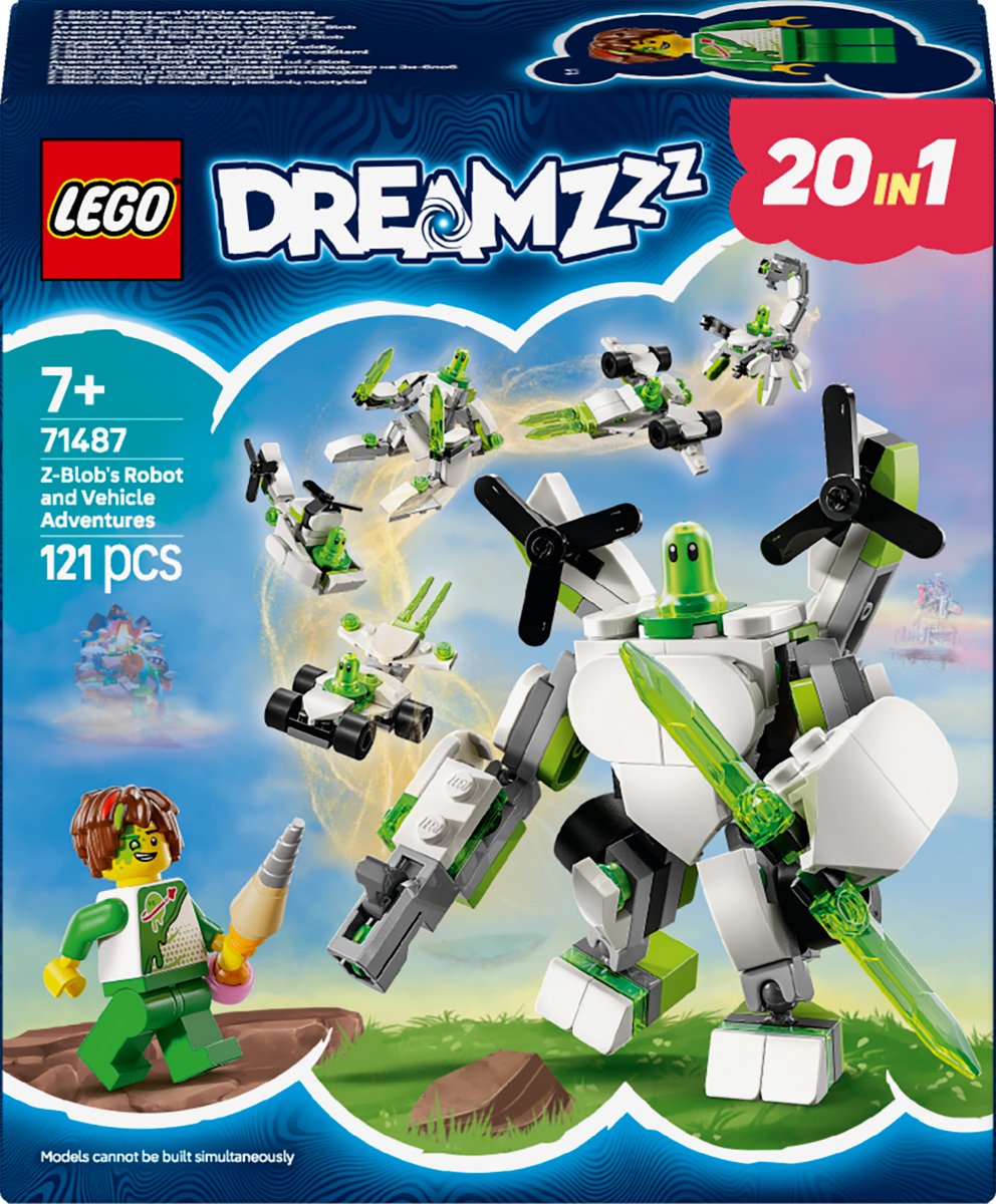 LEGO DREAMZzz ZBlobs robot en voertuigavonturen  71487