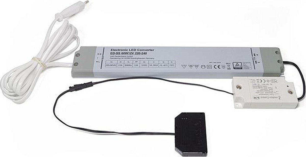 L&S Emotion 1-Kanaals Radiobesturing - LED Besturingssysteem - 230 V Ingang - 12 V Uitgang