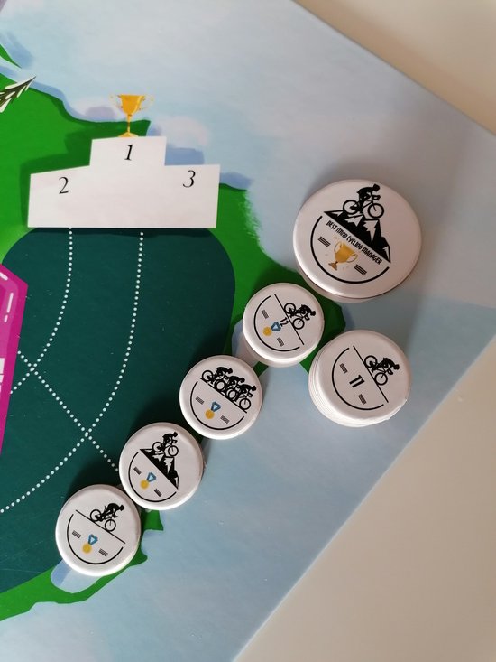 Asmodee bordspel Mind Cycling - strategie en wielrennen voor 2-6 spelers.