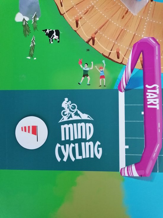 Asmodee bordspel Mind Cycling - strategie en wielrennen voor 2-6 spelers.