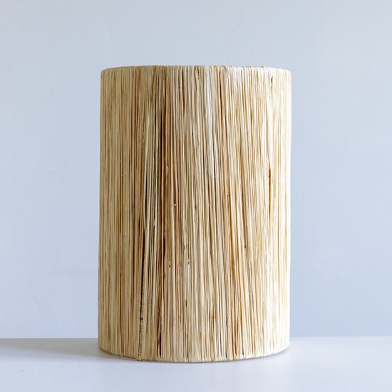 Applique Raphia - Abat-jour Naturel - Marrakech - Fait main