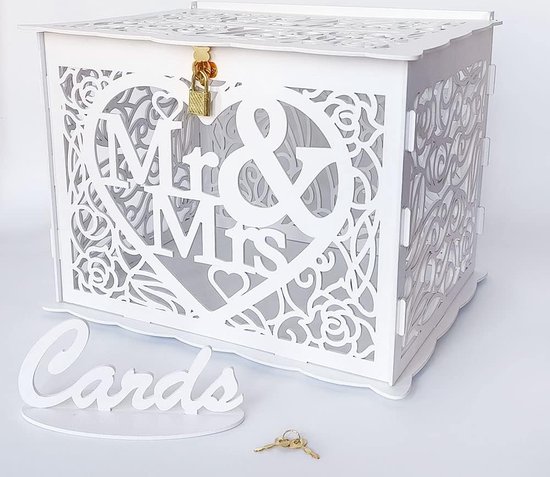 Jolik Nieuwste design brievenbus bruiloft cadeaubonnen