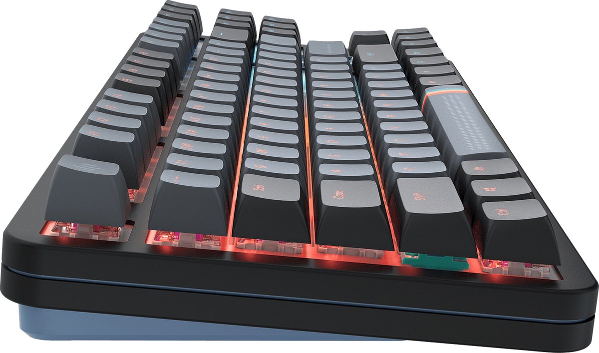 Dark Project - ALU Midnight 75% Mechanisch Gaming Toetsenbord - Aluminiumlegering - RGB-verlichting- Hot Swap - 82 Keys - English ANSI thumbnail 2
