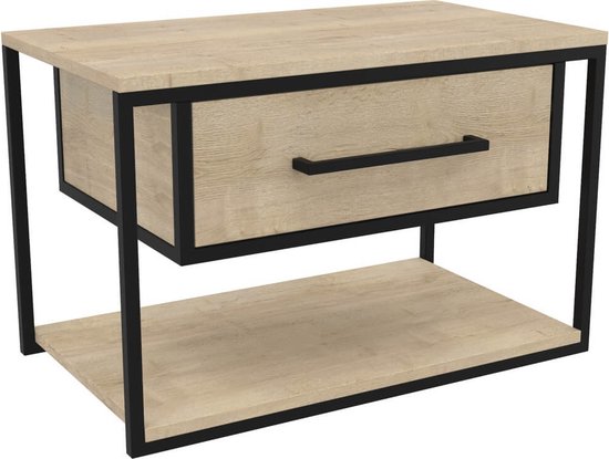 Allibert Cobalto Wastafel onderbouw meubel 80cm