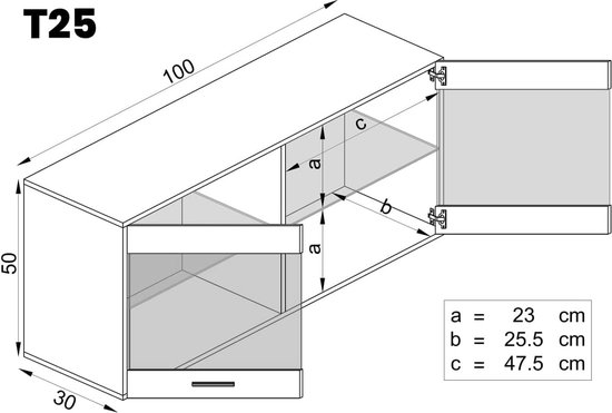 Equivera Vitrine avec Siècle des Lumières LED - Vitrine - Vitrine avec lumière - Vitrine avec LED