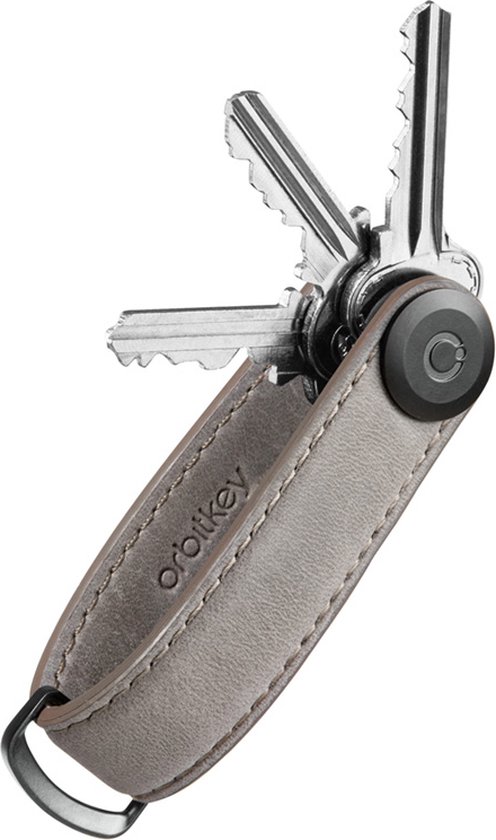 Porte-clés Orbitkey Premium Leather 2.0 bois flotté