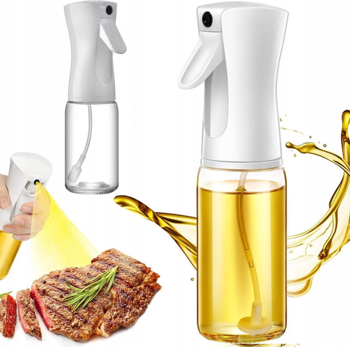 Glazen olie spray 200 ml / Spray à huile 200ml