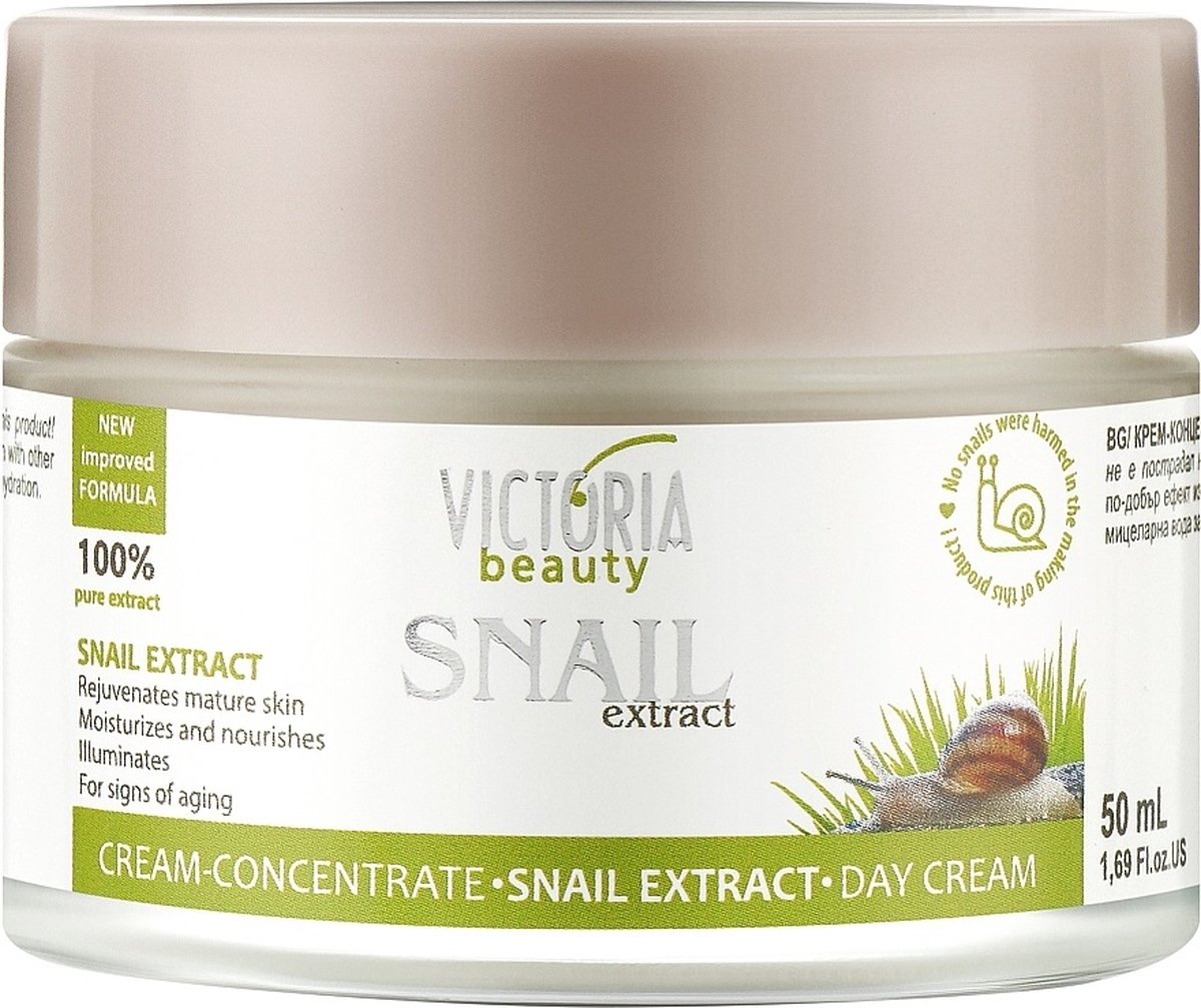 Victoria Beauty - dag creme 50 ml geconcentreerd met slakken extract