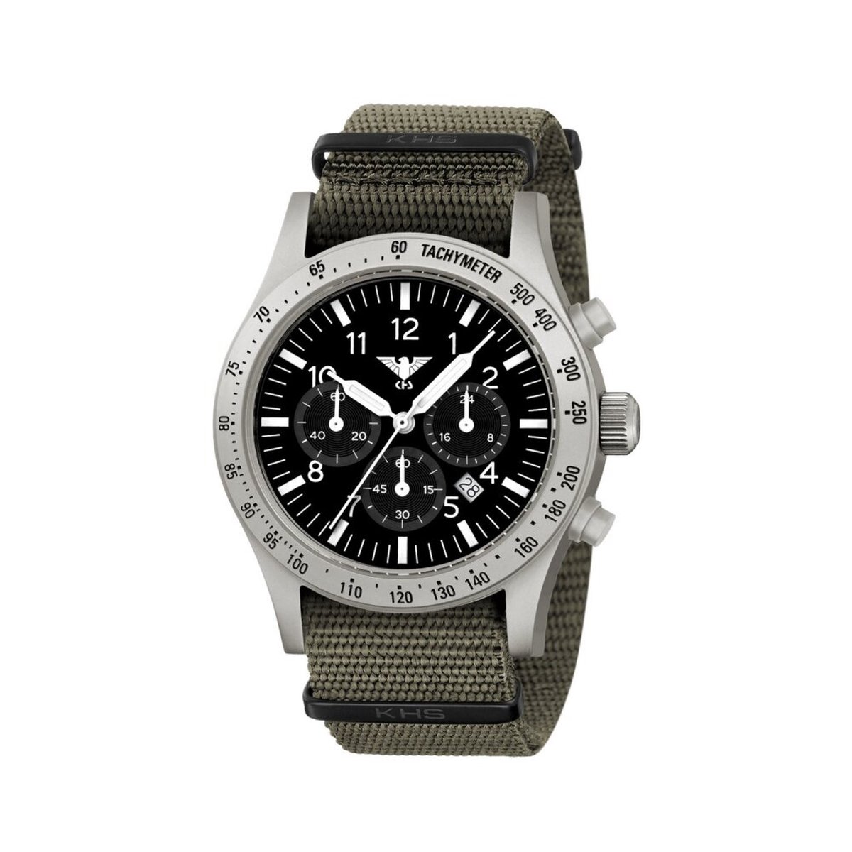 KHS - KHS.PLASSC.NSGO - Polshorloge - Heren - Solar - PLATOON Steel Solar Chronograph