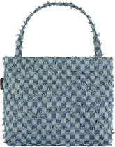 Wallabag Denim Carreau Blue