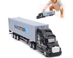 Vrachtwagen transporter met oplegger 40FT - Container Master - speelgoed wagen (34.5cm)