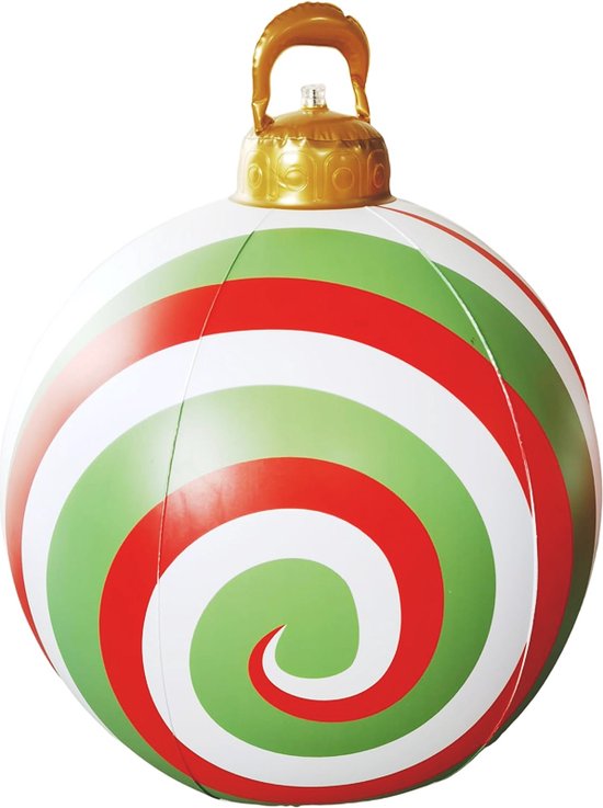 Opblaasbare Kerstballen Met Licht