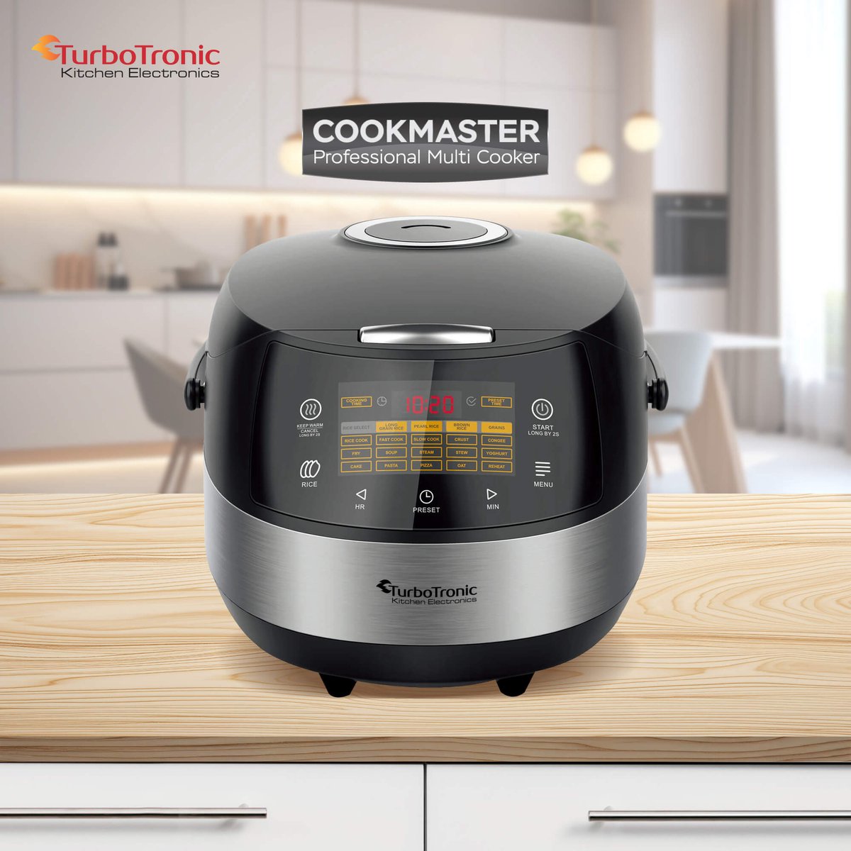 TurboTronic DMC22 CookMaster Digitale MultiCooker rijstkoker